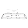 Dėklas „Spigen Liquid Crystal MagSafe“, skaidrus baltas - iPhone 17 Pro Max