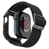 Dėklas Apple Watch 4 / 5 / 6 / 7 / 8 / 9 / SE ( 44 / 45 mm) Spigen Lite Fit ”Pro” juodos spalvos
