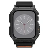 Dėklas Apple Watch 4 / 5 / 6 / 7 / 8 / 9 / SE ( 44 / 45 mm) Spigen Lite Fit ”Pro” juodos spalvos