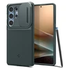 Spigen Optik Armor dėklas skirtas Samsung Galaxy S25 Ultra – žalios spalvos