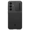 Spigen Optik Armor dėklas skirtas Samsung Galaxy S24 FE – juodos spalvos