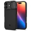 Spigen Optik Armor Mag MagSafe dėklas Apple iPhone 17 juodos spalvos