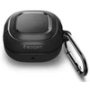 Spigen Rugged Armor, juodos spalvos – Samsung Galaxy Buds FE/Buds 2/Buds Pro 2/Buds Pro/Buds Live