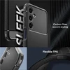 Samsung Galaxy A25 5G Spigen Rugged Armor Matte dėklas telefonui juodos spalvos