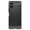 Sony Xperia 10 VI Spigen Rugged Armor Matte dėklas telefonui juodos spalvos