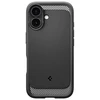 „Spigen Rugged Armor Mag MagSafe“ dėklas, skirtas iPhone 17 – matinis juodas