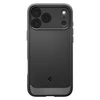 Spigen Rugged Armor Mag MagSafe dėklas skirtas Apple iPhone 17 Pro – matinis juodos spalvos
