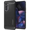 Dėklas Spigen Rugged Armor, juodas - Motorola Edge 2022