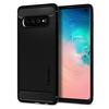 Spigen Rugged Armor - dėklas skirtas Samsung Galaxy S10 Juodas