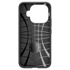 Dėklas Spigen Rugged Armor, matte juodas - Xiaomi 15T Pro