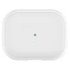 Spigen Silikoninis dėklas Silicone Fit baltas + pilkas dirželis - AirPods Pro (2-os kartos)