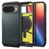 Spigen Tough Armor Mag MagSafe dėklas skirtas Google Pixel 10 / 10 Pro – žalios spalvos