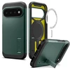 Dėklas SPIGEN TOUGH ARMOR MAG MAGSAFE GOOGLE PIXEL 11 PRO ABYSS Žalias