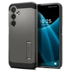 Spigen Tough Armor dėklas, skirtas Samsung Galaxy S24 gunmetal