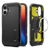 Spigen Tough Armor "T" MagSafe dėklas skirtas Apple iPhone 17 – juodos spalvos