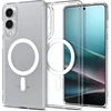 Spigen Ultra Hybrid Mag dėklas su MagSafe skirtas Samsung Galaxy S25 Edge – skaidrus