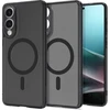 Spigen Ultra Hybrid Mag dėklas su MagSafe skirtas Samsung Galaxy S25 Edge – juodos spalvos Translucent