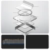 Spigen Ultra Hybrid Mag MagSafe dėklas skirtas Samsung Galaxy S26 Ultra Zero One – Clear Juodas