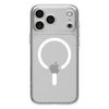 Spigen Ultra Hybrid MagSafe dėklas skirtas Apple iPhone 17 Pro – skaidrus and baltos spalvos