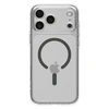Spigen Ultra Hybrid MagSafe dėklas skirtas Apple iPhone 17 Pro – skaidrus pilkos spalvos