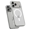 Spigen Ultra Hybrid MagSafe dėklas skirtas Apple iPhone 17 Pro – skaidrus and baltos spalvos