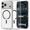 Dėklas Spigen Ultra Hybrid MagSafe iPhone 17 Pro Max / 18 Pro Max SKAIDRUS/GRAFITO