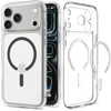 Dėklas Spigen Ultra Hybrid MagSafe iPhone 17 Pro Max / 18 Pro Max SKAIDRUS/GRAFITO