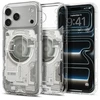Dėklas Spigen Ultra Hybrid MagSafe iPhone 17 Pro / 18 Pro ZERO ONE NATŪRALUS TITANAS