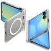 Dėklas SPIGEN ULTRA HYBRID PRO MAGSAFE GALAXY Z FLIP 8 SKAIDRUS/Baltas