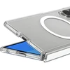Dėklas SPIGEN ULTRA HYBRID PRO MAGSAFE GALAXY Z FOLD 8 YPAČ SKAIDRUS/Baltas