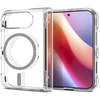 Spigen ULTRA HYBRID PRO MagSafe iPhone DĖKLAS SKAIDRUS/Baltas
