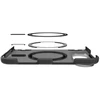 Dėklas Spigen ULTRA HYBRID PRO MagSafe iPhone DUO FROST Juodas