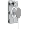 Spigen ULTRA HYBRID PRO MagSafe iPhone DĖKLAS SKAIDRUS/Baltas