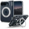 Dėklas Spigen Ultra Hybrid Pro "S" Mag Magsafe iPhone Duo korpusas permatomas/baltas