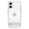 Spigen Ultra Hybrid "S" MagSafe dėklas skirtas Apple iPhone 17 – skaidrus and baltos spalvos
