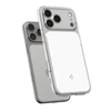 Dėklas „Spigen Ultra Hybrid T MagSafe“, blizgios baltos - iPhone 17 Pro Max
