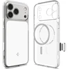 Dėklas Spigen Ultra Hybrid T MagSafe iPhone 17 Pro / 18 Pro BLIZGUS Baltas