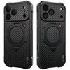 SUPCASE AERO MAG MagSafe iPhone 17 PRO MAX / 18 PRO MAX ARAMIDINIS DĖKLAS Juodas