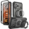 Dėklas SupCase GRIP Pro MAG MagSafe iPhone 17 Pro Max / 18 Pro Max Juodas