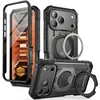 Dėklas SUPCASE GRIP PRO MAG MAGSAFE IPHONE 17 PRO / 18 PRO Juodas