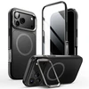 Supcase IBLSN Ares Flip Mag MagSafe dėklas skirtas Apple iPhone 17 Pro - juodos spalvos