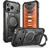 Dėklas SupCase UB GRIP MAG MagSafe iPhone 17 Pro / 18 Pro Juodas