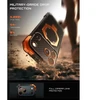 SUPCASE UB GRIP MAG MagSafe iPhone 17 PRO MAX / 18 PRO MAX ARAMIDINIS DĖKLAS Juodas/ORANŽINIS