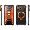 SUPCASE UB GRIP MAG MagSafe iPhone 17 PRO MAX / 18 PRO MAX ARAMIDINIS DĖKLAS Juodas/ORANŽINIS
