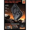 Supcase UB Grip Mag MagSafe dėklas skirtas Apple iPhone 17 Pro Max – juodos spalvos