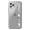Dėklas SUPERDRY SNAP CASE CLEAR IPHONE 11 PRO MAX TRANSPARENT / Baltas