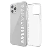 Dėklas SUPERDRY SNAP CASE CLEAR IPHONE 11 PRO MAX TRANSPARENT / Baltas