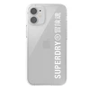 SuperDry Snap Apple iPhone 12 mini Skaidrus dėklas telefonui baltos spalvos 42593