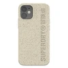 SuperDry Snap Apple iPhone 12 mini Compostable dėklas telefonui smėlio spalvos 42623