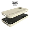 SuperDry Snap Apple iPhone 12 mini Compostable dėklas telefonui smėlio spalvos 42623